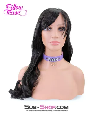 9953RS      Dominatrix Long Black Wig