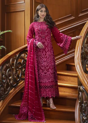 Ishq Aatish Luxury Chiffon '23 by Emaan Adeel | MAISHA