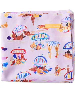 Kip & Co x Ken Done Beach Days Linen Tablecloth