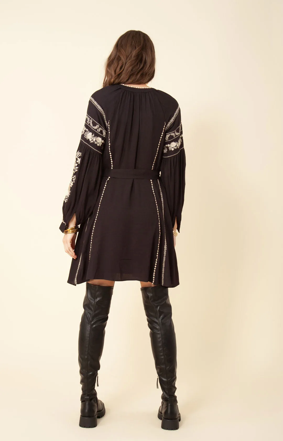 Mila Embroidered Dress