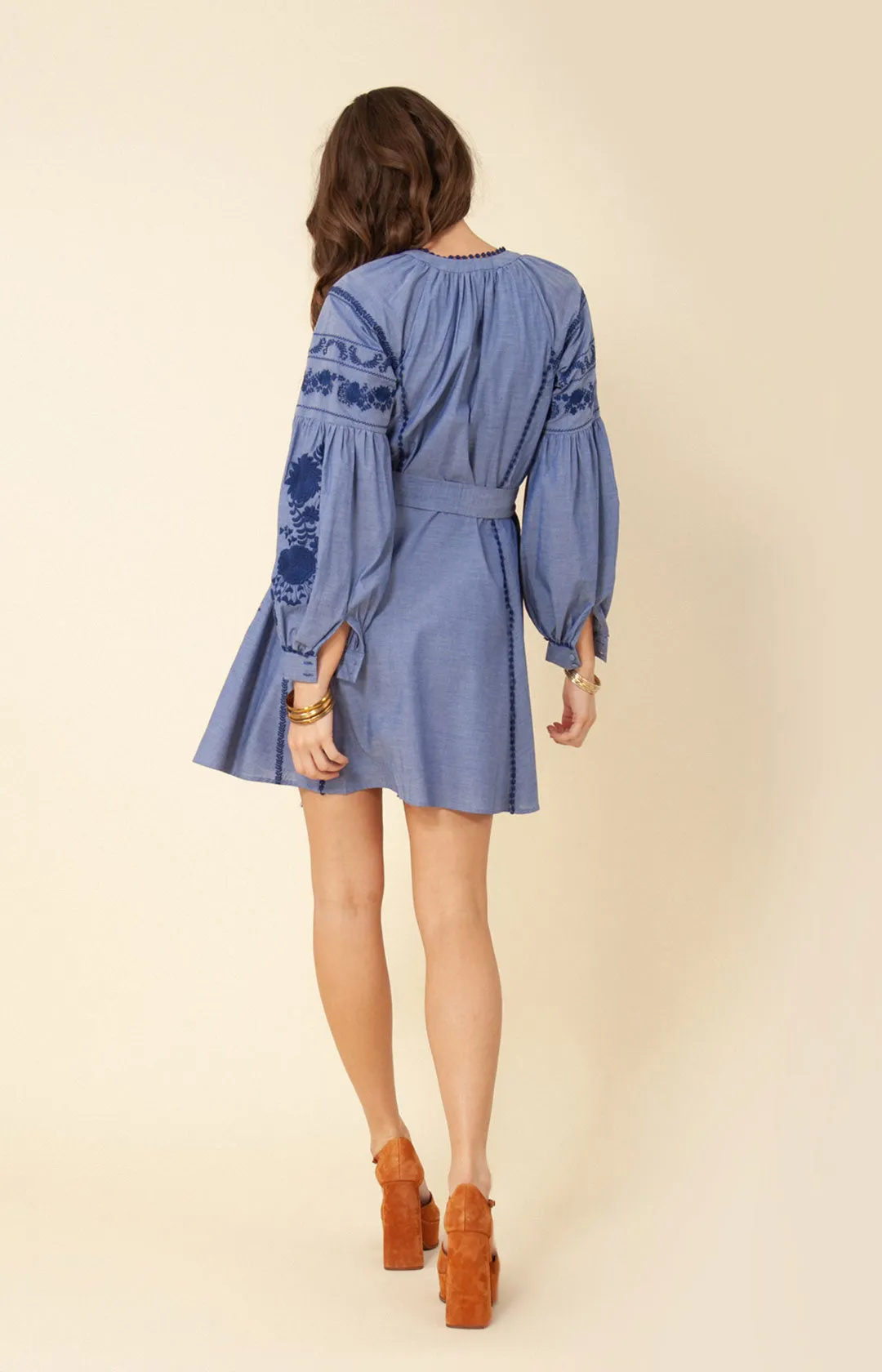 Mila Embroidered Dress