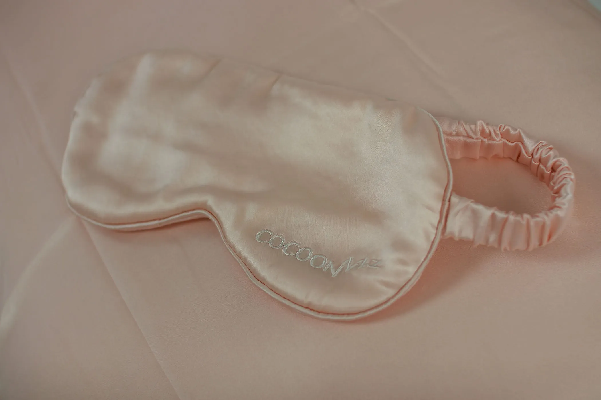 Mulberry Silk Eye Mask - Blush Pink