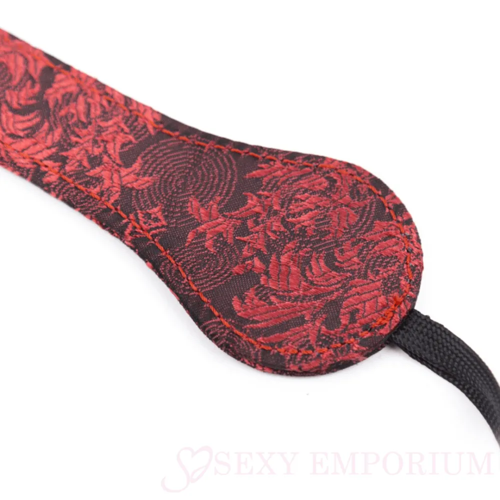 Red Satin Spanking Paddles