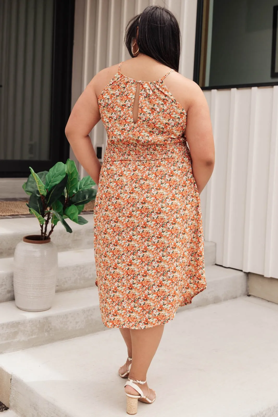 Santa Rosa Floral Dress