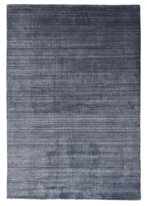 Small Check Navy/Charcoal Rug