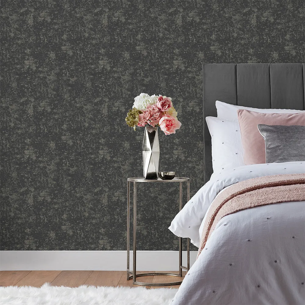 Symphony Vinyl Wallpaper Black