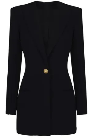 Tintra Black Dress Jacket